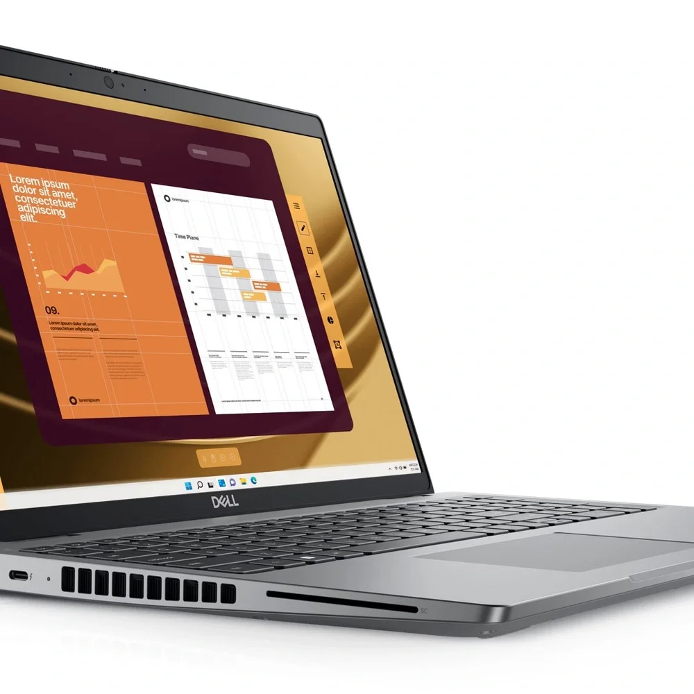 Dell Latitude 5550 15” Silver Laptop with Sleek Design